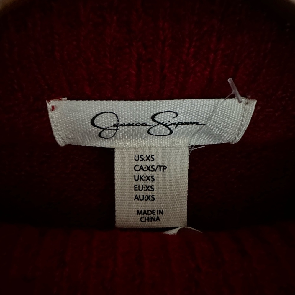 Red Snowflake Sweater - Picture 3 of 4
